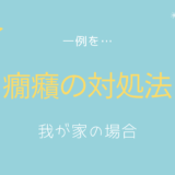 癇癪の対処法　ー我が家の場合ー